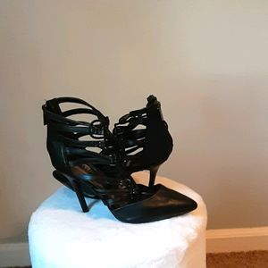 Strappy heels